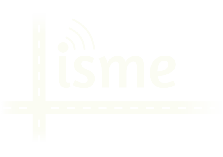 ISME LLC logo - Off white